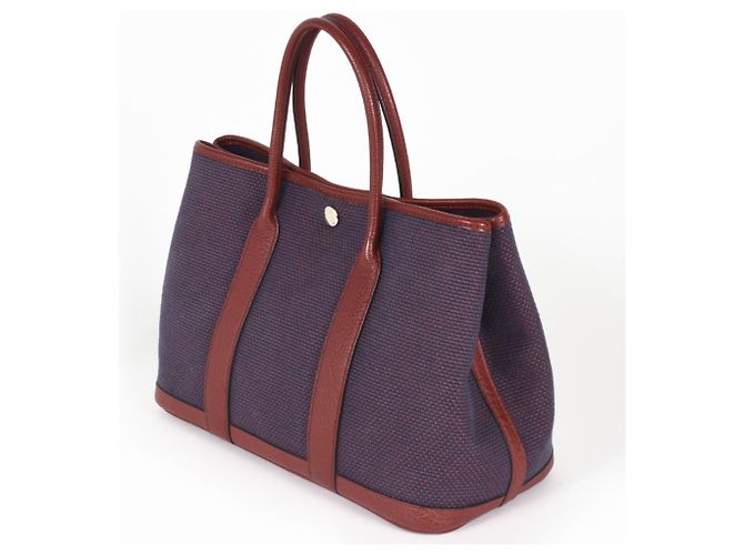 Hermès Borsa Tote TPM Hermes Garden Rosso - vista 2