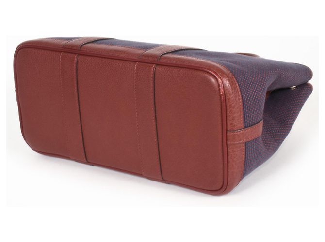 Hermès Borsa Tote TPM Hermes Garden Rosso - vista 4