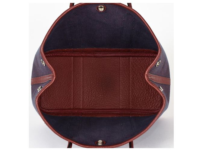 Hermès Borsa Tote TPM Hermes Garden Rosso - vista 5