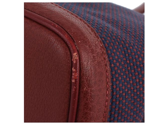 Hermès Borsa Tote TPM Hermes Garden Rosso - vista 6