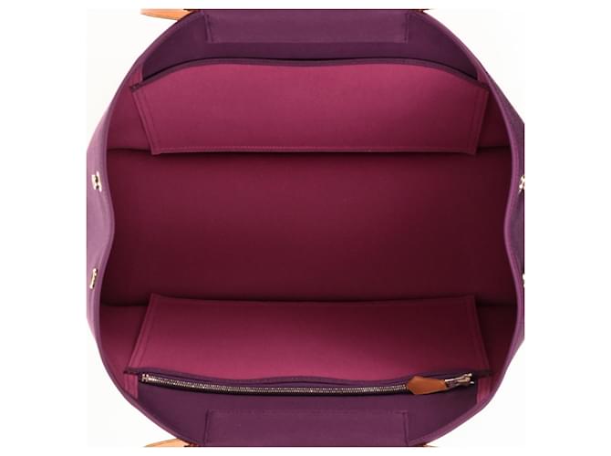 Hermès Borsa Hermes Cabag Elan Porpora Viola scuro - vista 5