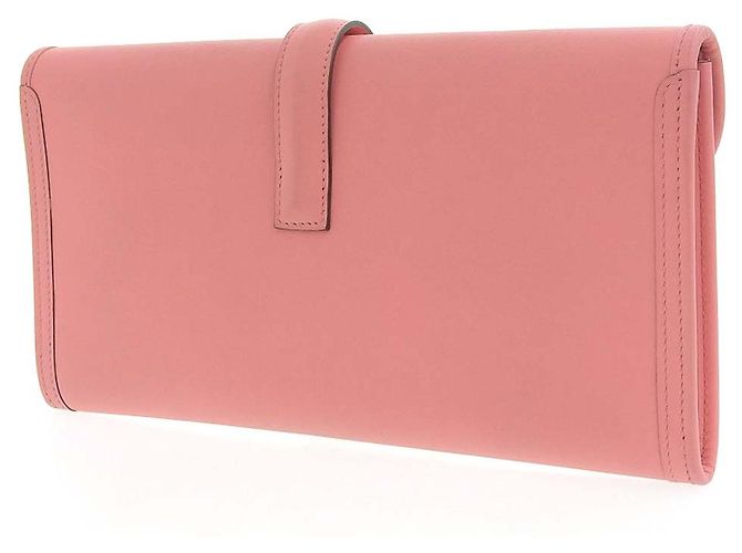Hermès Borsa a mano Hermes Jige Elan 29 in pelle Swift rosa usata - vista 2