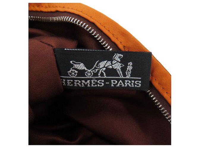 Silk In Borsa tote Silky City di Hermès Arancione - vista 6