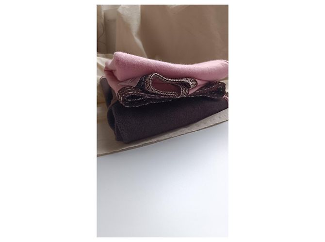 Chanel von Karl Lagerfeld 05A 2005 Kaschmir-Cardigan und Oberteil Mehrfarben - Ansicht 7