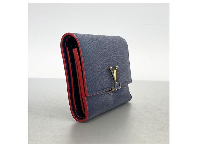 Louis Vuitton Capucines Azul marinho - vista 3