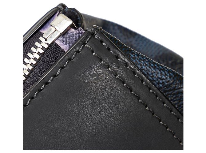 Borsa tote Greenwich Damier Cobalt blu Louis Vuitton - vista 10