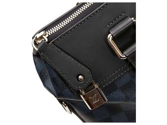 Borsa tote Greenwich Damier Cobalt blu Louis Vuitton - vista 12