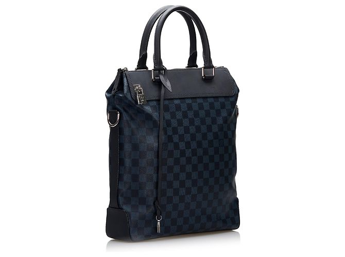 Borsa tote Greenwich Damier Cobalt blu Louis Vuitton - vista 2