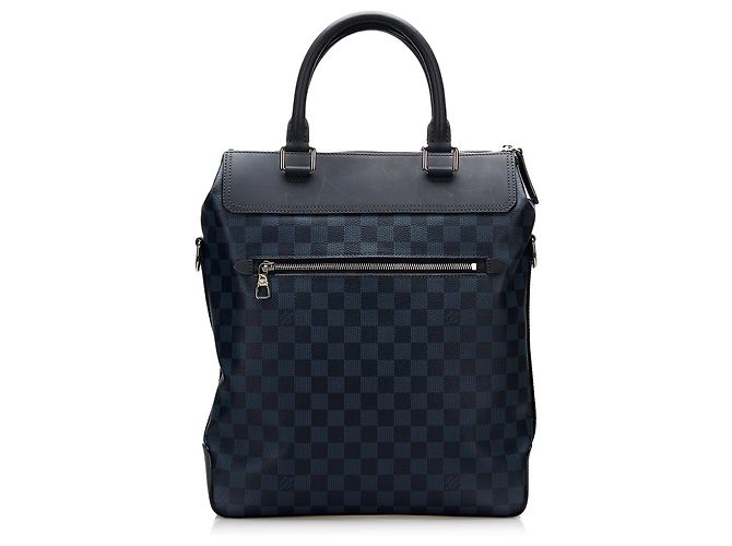 Borsa tote Greenwich Damier Cobalt blu Louis Vuitton - vista 3