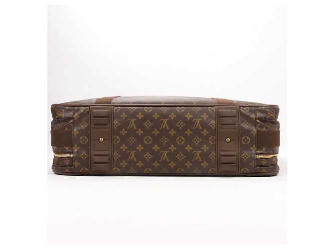Borsa da viaggio Louis Vuitton Monogram Satellite 60 M23354 Marrone - vista 12