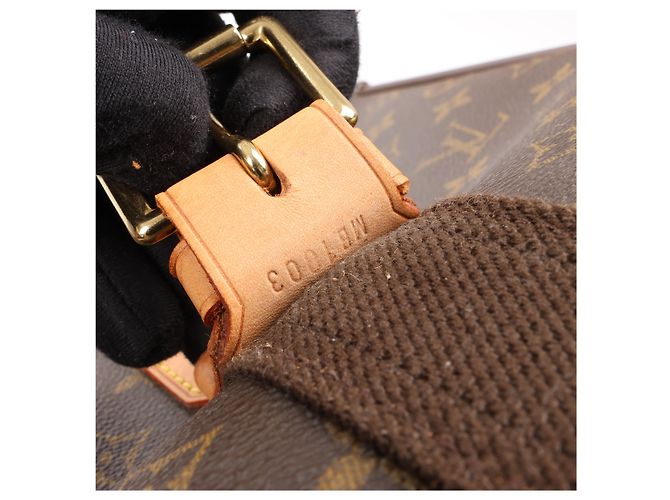 Borsa da viaggio Louis Vuitton Monogram Satellite 60 M23354 Marrone - vista 16
