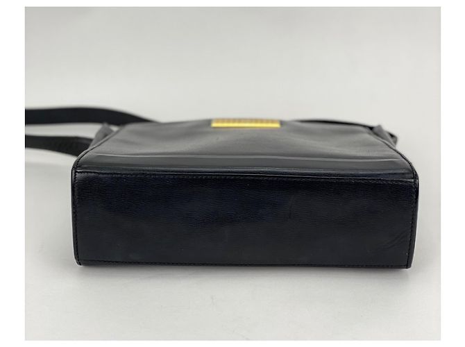Christian Dior Black Leather Adjustable Shoulder Bag - view 5