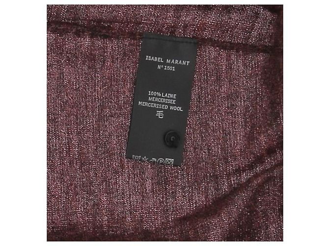 Isabel Marant tops T.0-5 0 Lana Burdeos - vista 6