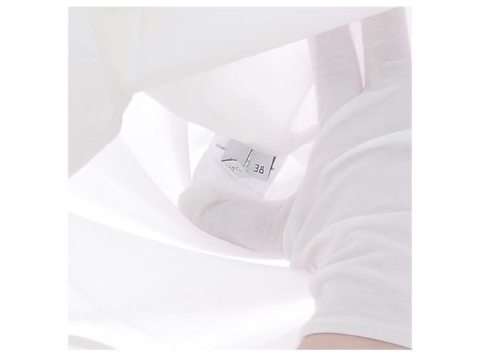 Balenciaga tops T.FR 38 Algodón Blanco - vista 6
