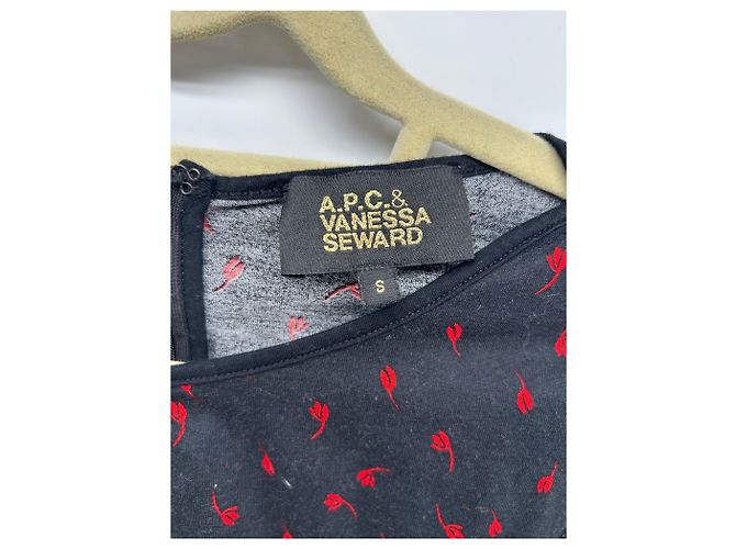 Bermudas APC T.International S Algodão Preto - vista 3