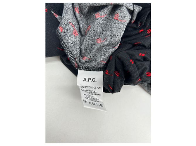 Bermudas APC T.International S Algodão Preto - vista 4