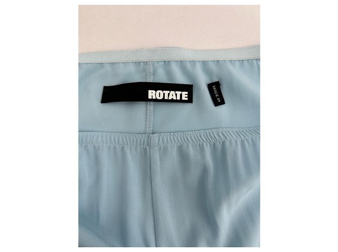 ROTATE Pantalones T.FR 36 Algodón Azul - vista 5