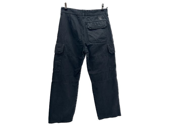LOEWE Pantaloni T.FR 46 Cotone Grigio - vista 2