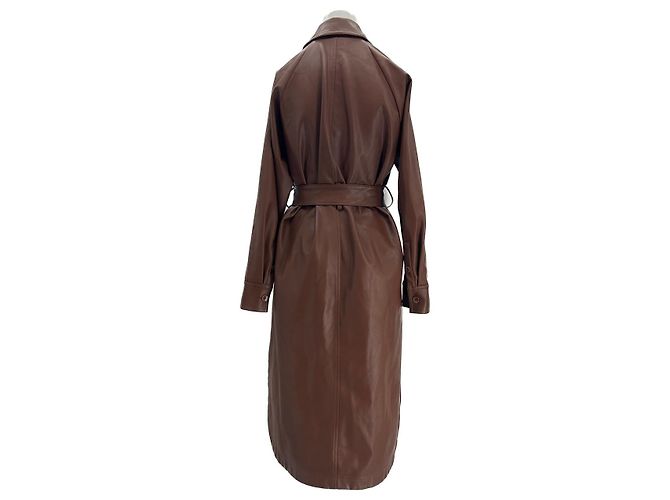 TIBI  Dresses T.FR 40 Vegan leather - view 3