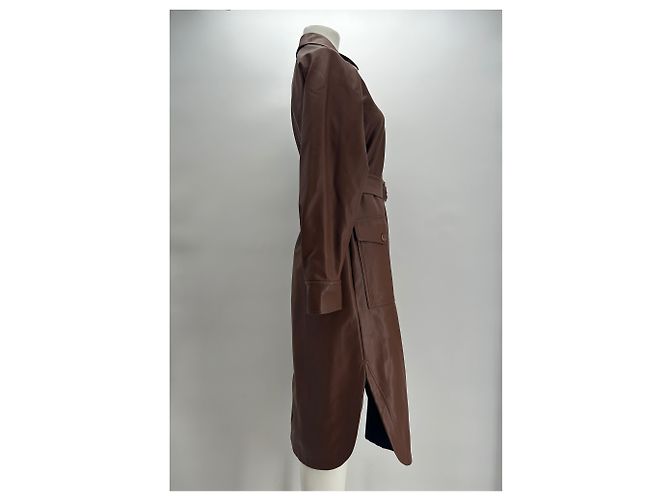 TIBI  Dresses T.FR 40 Vegan leather - view 4