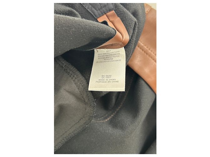 TIBI  Dresses T.FR 40 Vegan leather - view 6