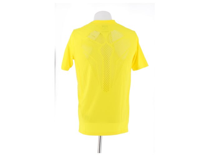 Puma t-shirts T.International L Polyester Yellow - view 2