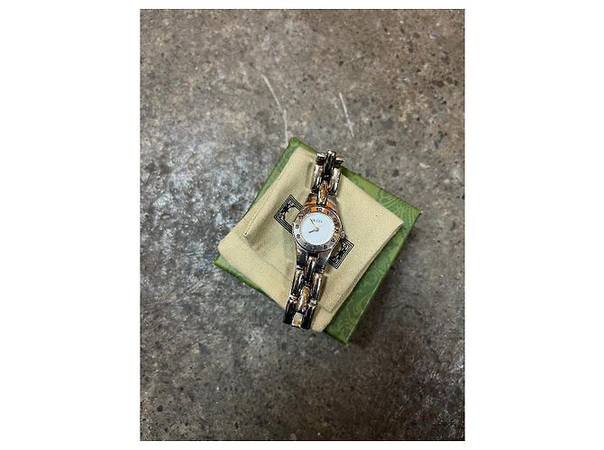 Orologio Gucci in acciaio argento - vista 4