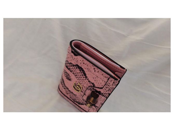 Gucci Diana Phyton Kartenetui Pink - Ansicht 5