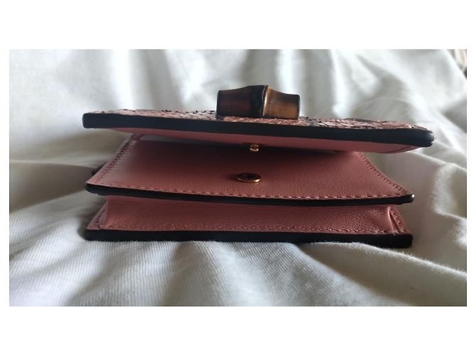 Gucci Diana Phyton Kartenetui Pink - Ansicht 8
