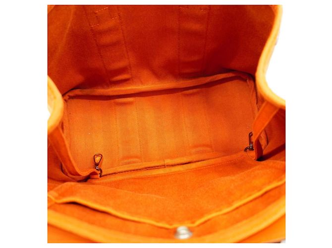 Hermès Borsa Tote Hermes Valparaiso PM Arancione - vista 4