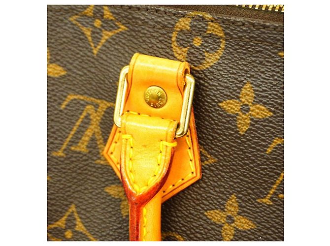 Borsa Louis Vuitton Monogram Speedy 25 Marrone - vista 11