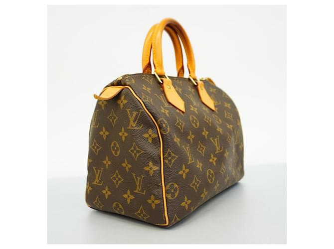 Borsa Louis Vuitton Monogram Speedy 25 Marrone - vista 2