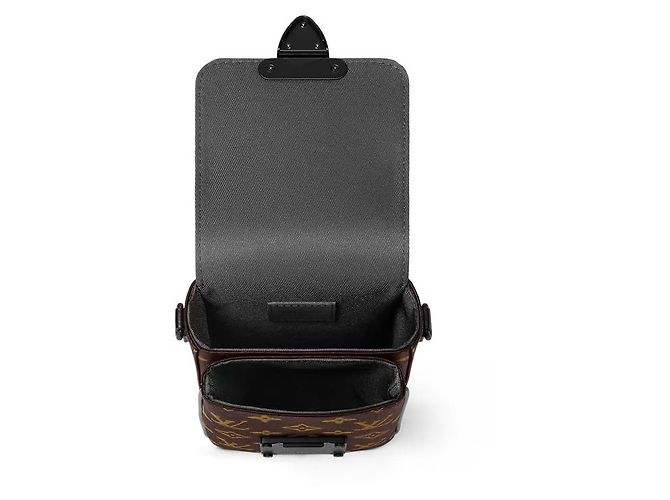 Louis Vuitton Portafoglio verticale indossabile LV S-Lock Marrone - vista 2