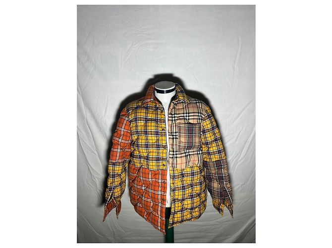 Cappotto Burberry Beige in Cotone e Poliestere da Uomo - vista 2