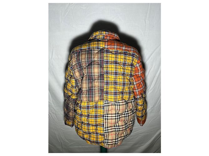 Cappotto Burberry Beige in Cotone e Poliestere da Uomo - vista 3