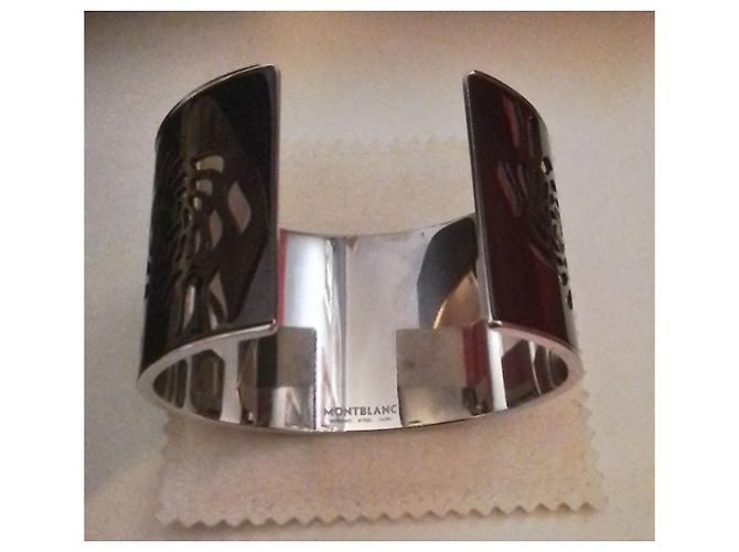 Bracciale Montblanc Star Spell acciaio e nero Argento - vista 9