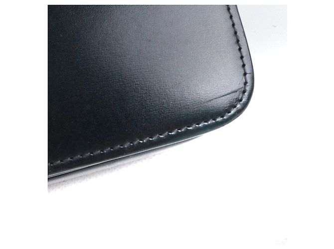 Céline CELINE - Bolso de hombro Celine Triomphe teen en cuero negro - vista 10