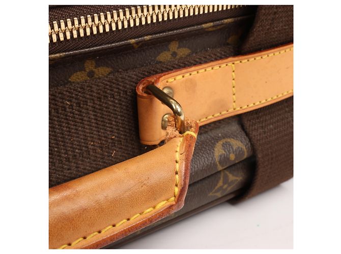 Borsa da viaggio Louis Vuitton Monogram Satellite 60 M23354 Marrone - vista 15