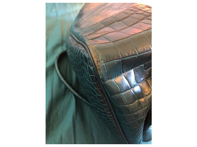 Roseau Longchamp Langschamp blauer Schilfbeutel Dunkelblau - Ansicht 11