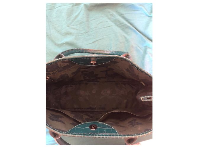 Roseau Longchamp Langschamp blauer Schilfbeutel Dunkelblau - Ansicht 5