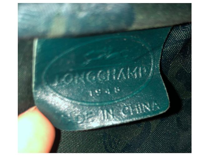 Roseau Longchamp Langschamp blauer Schilfbeutel Dunkelblau - Ansicht 8