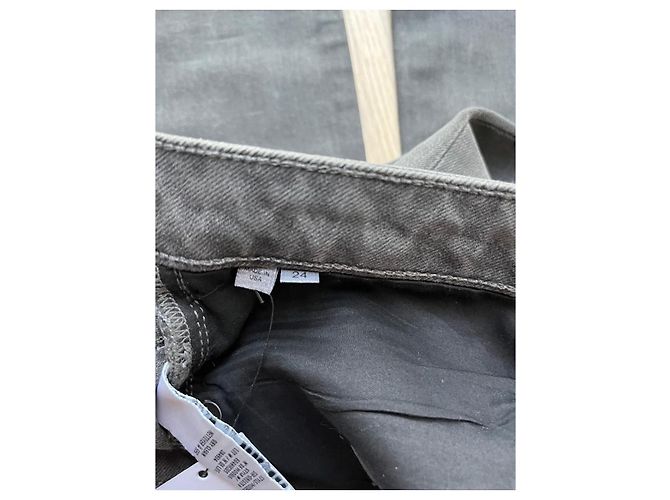 Helmut Lang Jeans grau Baumwolle - Ansicht 10