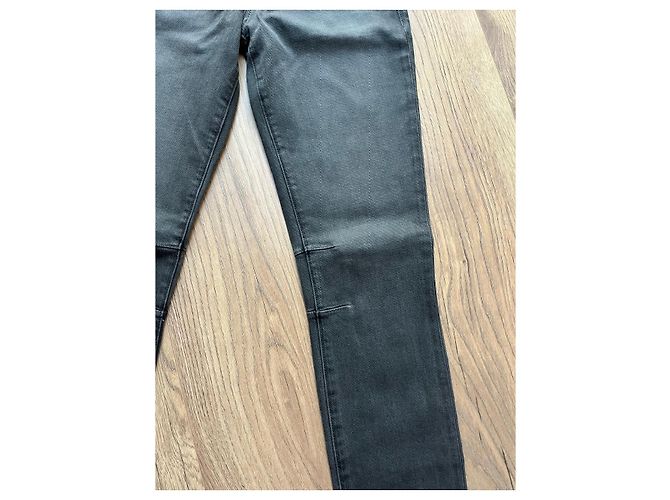 Helmut Lang Jeans grau Baumwolle - Ansicht 2