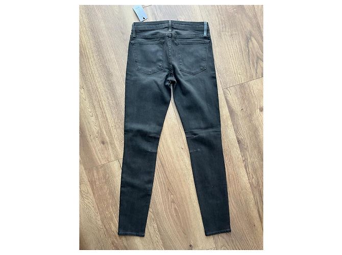 Helmut Lang Jeans grau Baumwolle - Ansicht 5