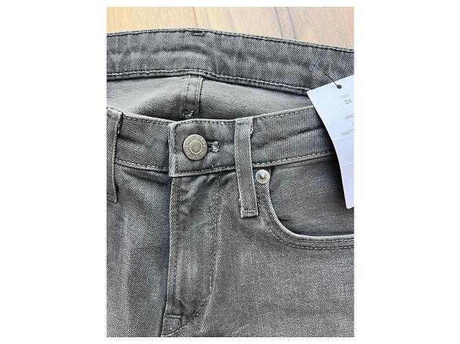 Helmut Lang Jeans grau Baumwolle - Ansicht 6
