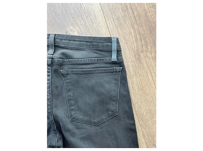 Helmut Lang Jeans grau Baumwolle - Ansicht 8