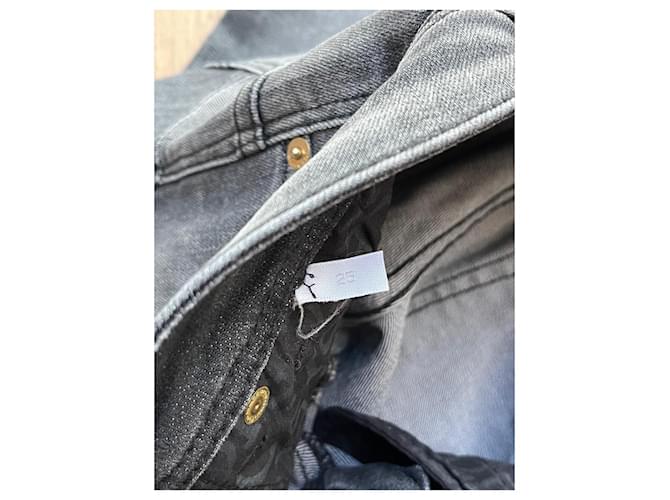 Jeans Iceberg grises de algodón - vista 10