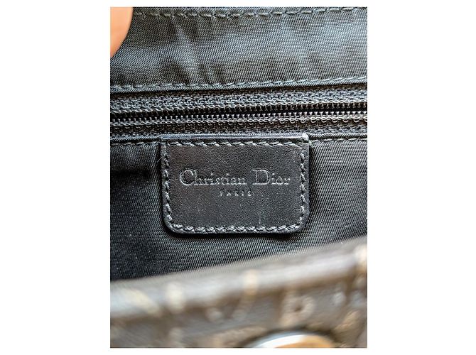Borsa Christian Dior Columbus Nera in Pelle Nero - vista 4