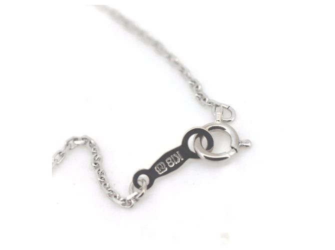 Collana di perle Mikimoto K18WG in oro bianco - vista 3