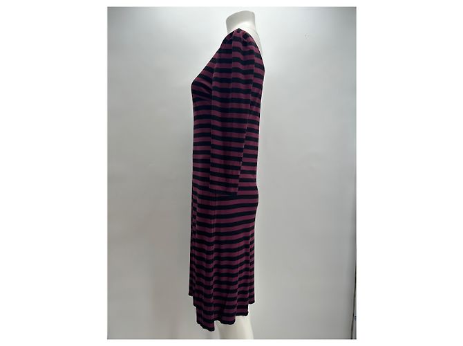 Prada Kleid T.IT 44 Seide Bordeaux - Ansicht 4